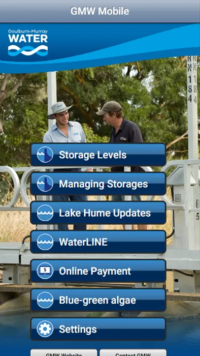 Goulburn Murray Water Mobile | Indus Appstore | Screenshot