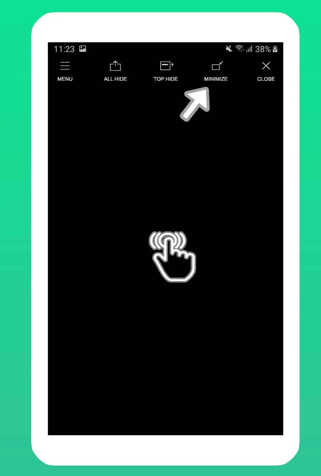 Screen Guard A - Hide screen.p | Indus Appstore | Screenshot