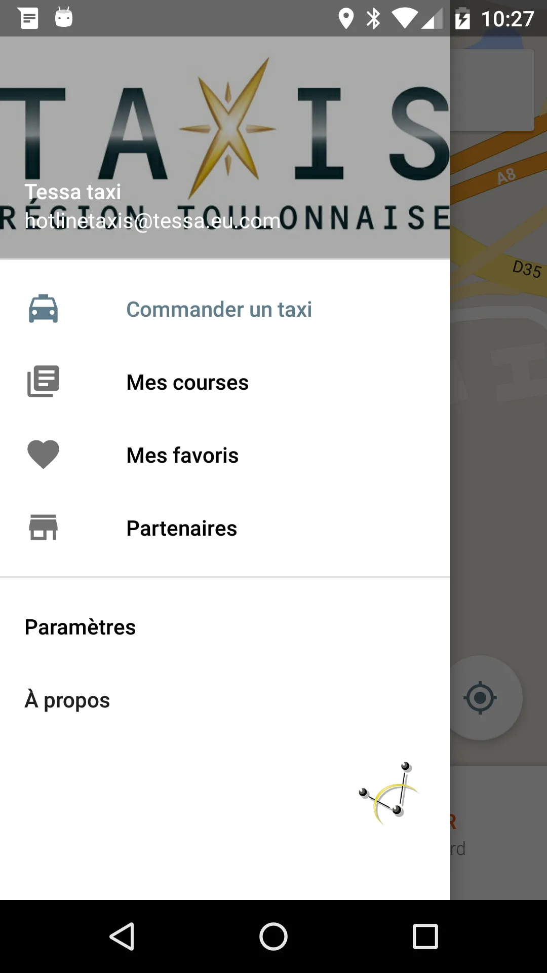 Taxi Toulon | Indus Appstore | Screenshot