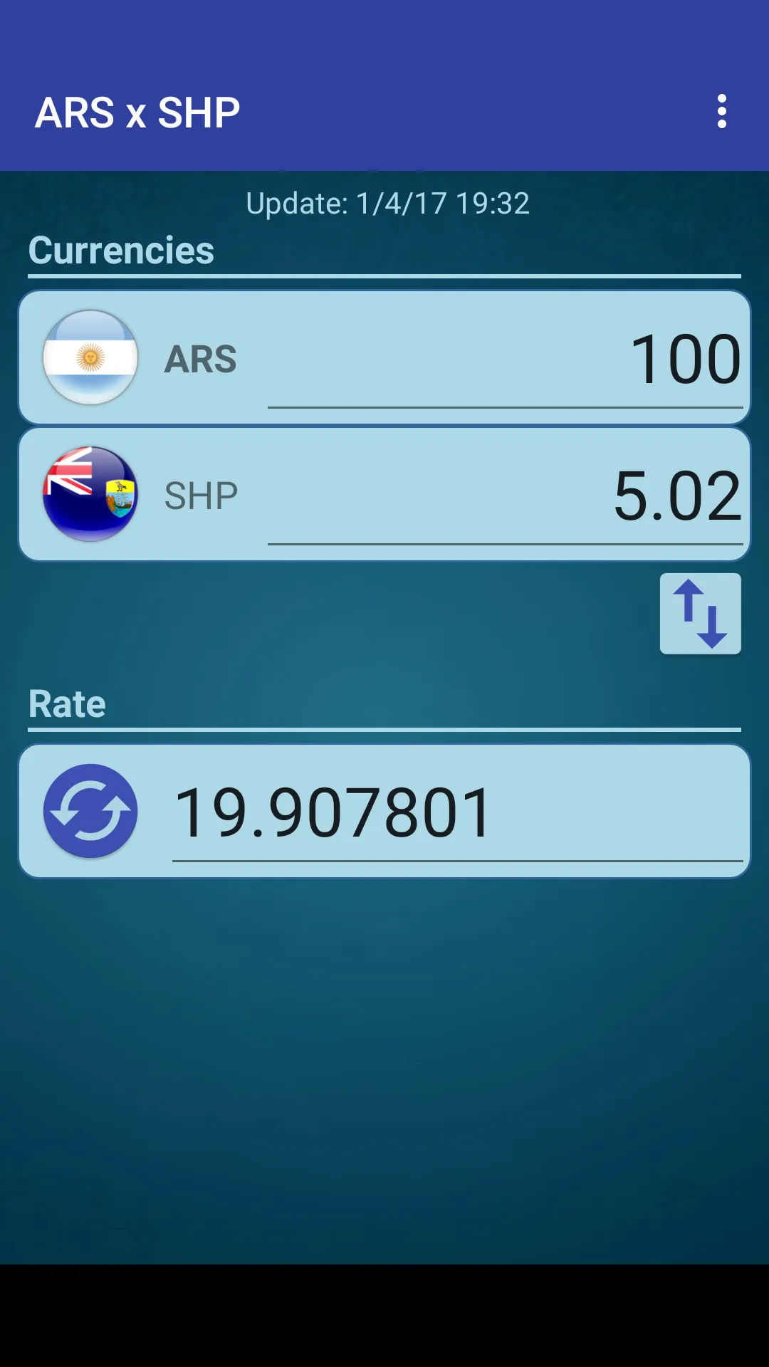 Arg. Peso x Saint Helena Pound | Indus Appstore | Screenshot