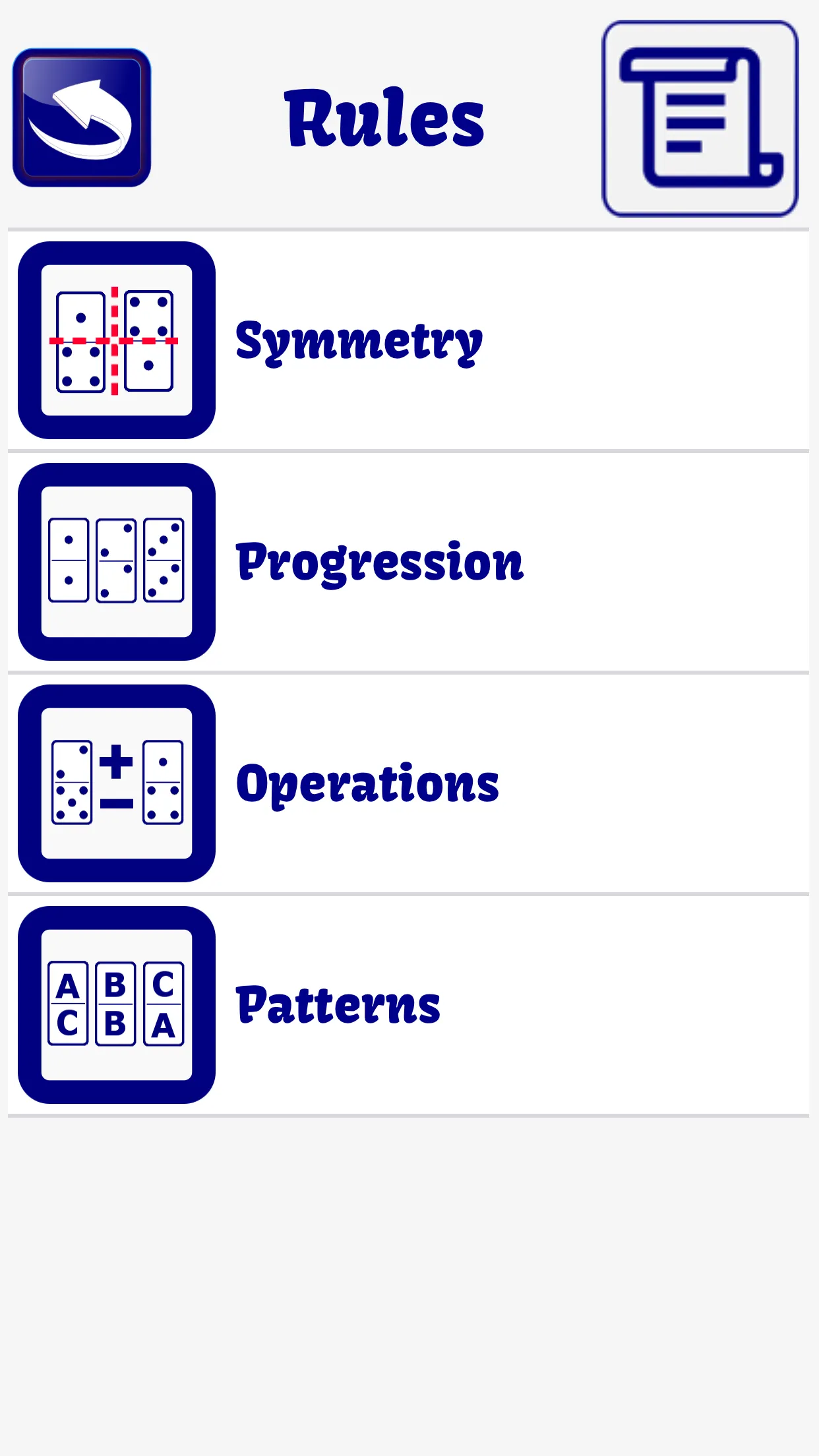 Domino psychoTest Brain LITE | Indus Appstore | Screenshot