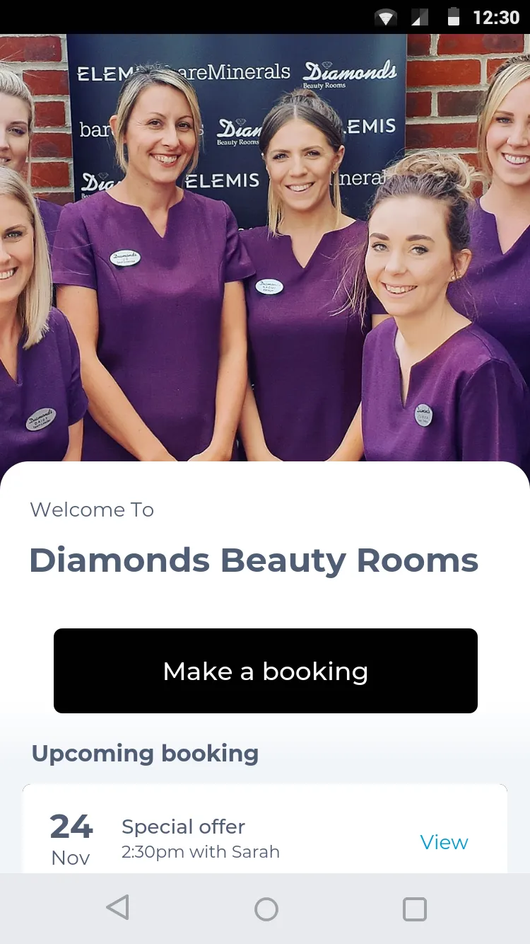 Diamonds Beauty Rooms | Indus Appstore | Screenshot