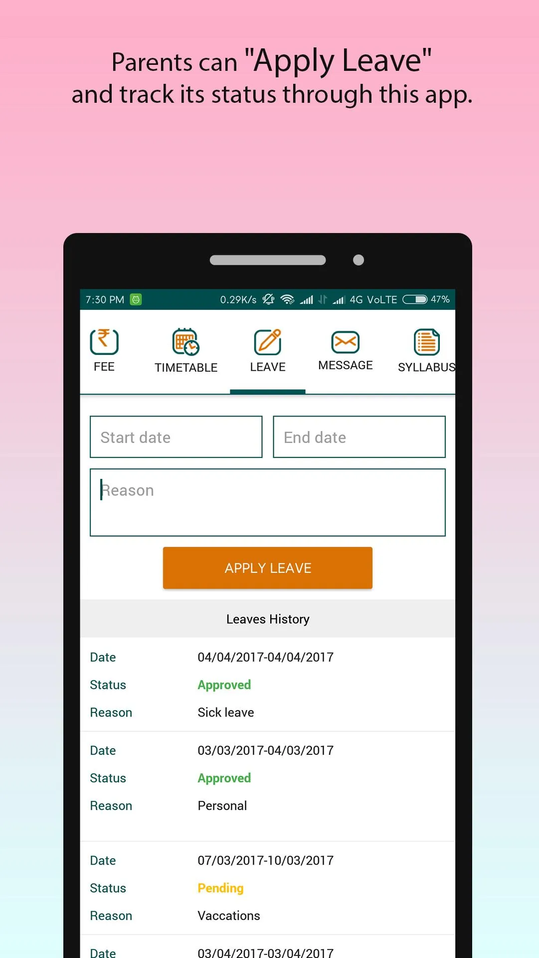 Nalanda Modern Public School | Indus Appstore | Screenshot