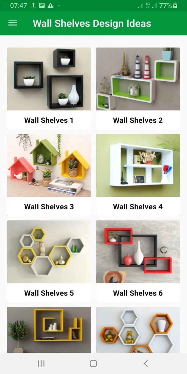 Wall Shelves Design Ideas | Indus Appstore | Screenshot