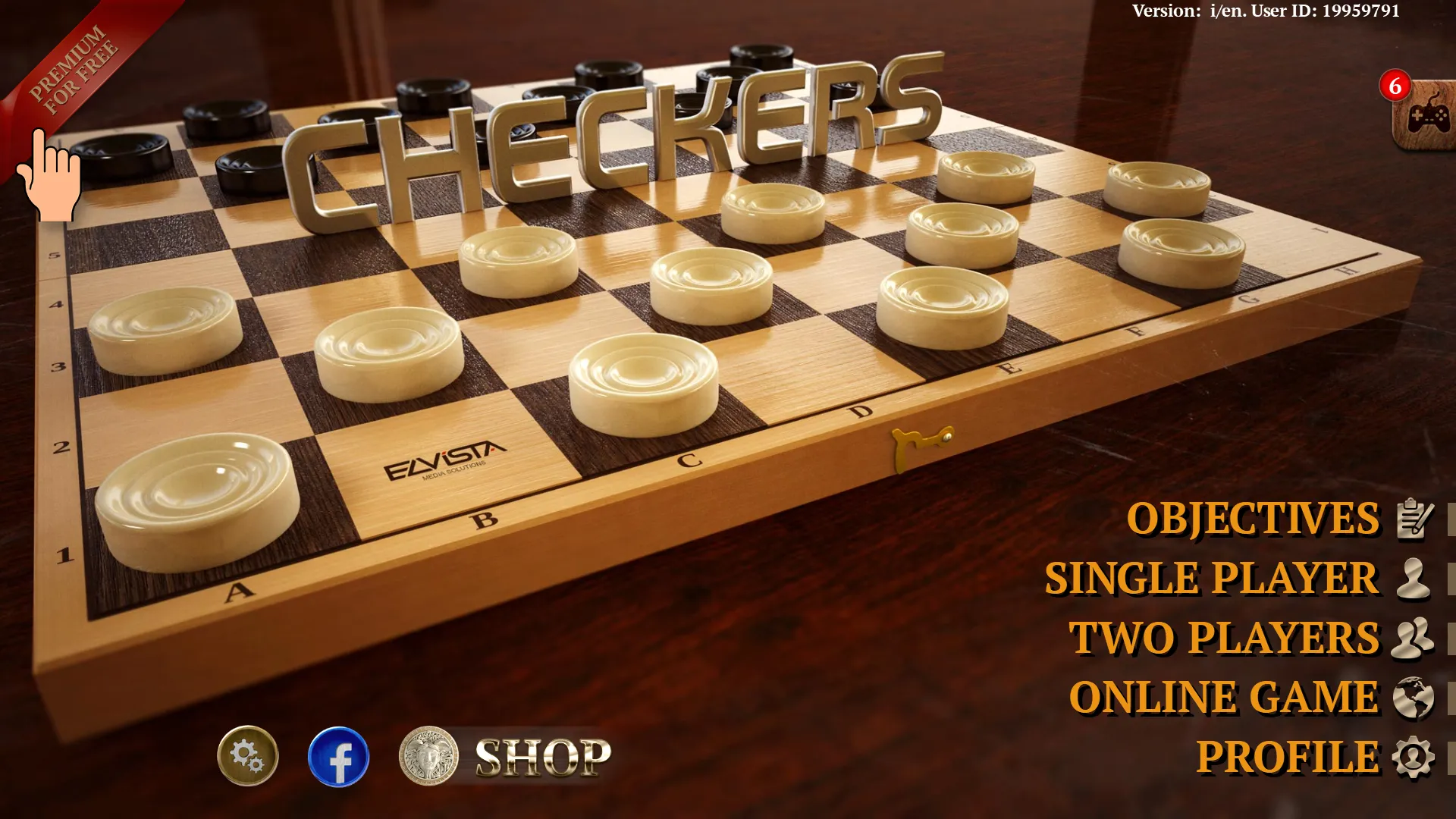 Checkers Online Elite | Indus Appstore | Screenshot