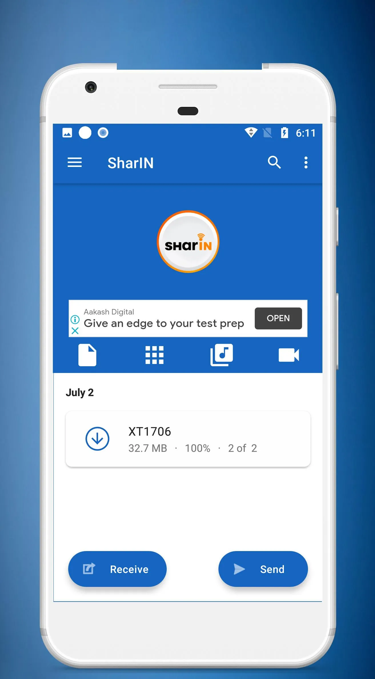 SharIN - File Sharing & Data T | Indus Appstore | Screenshot