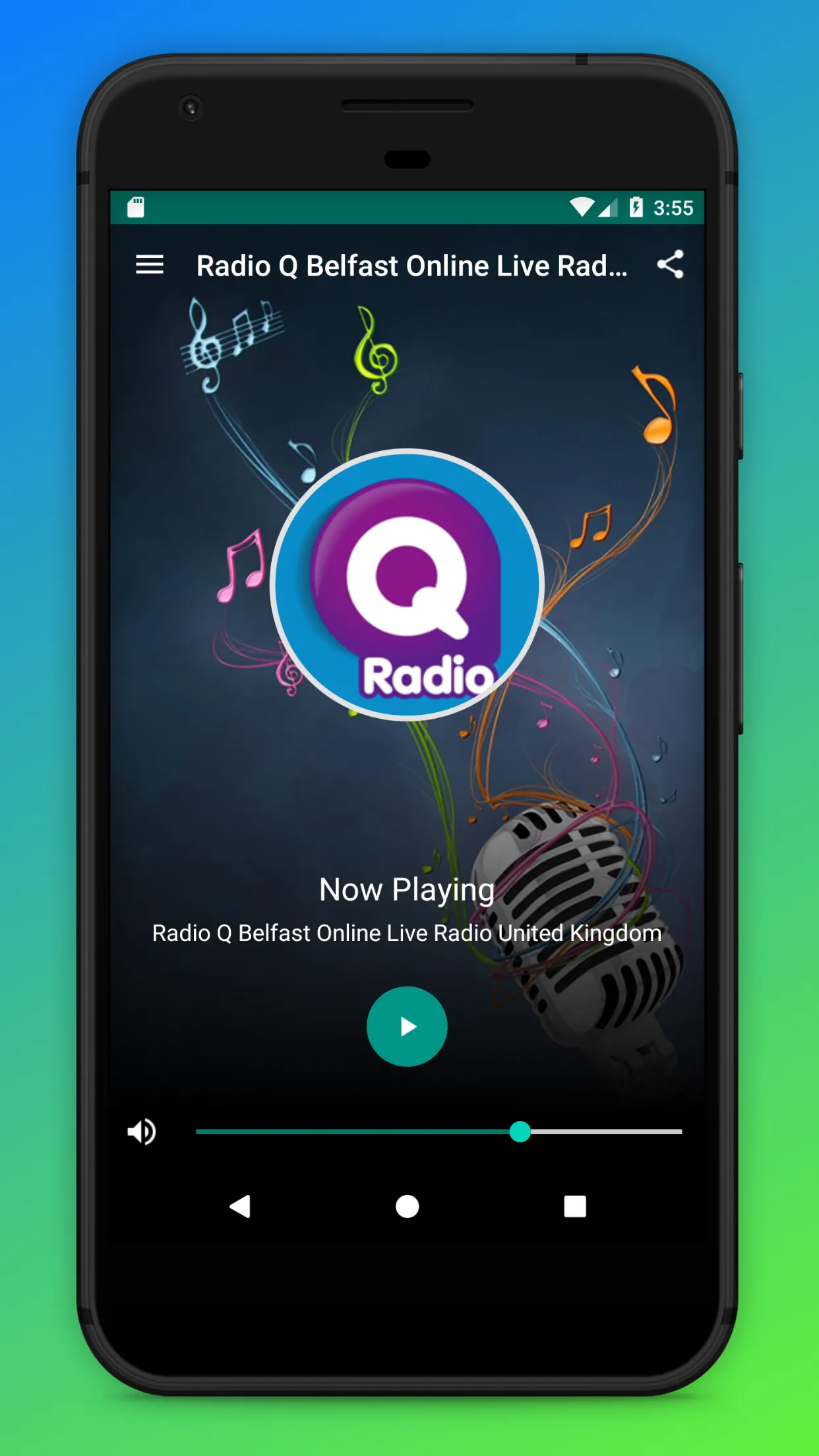 Q Radio Belfast FM UK Online | Indus Appstore | Screenshot