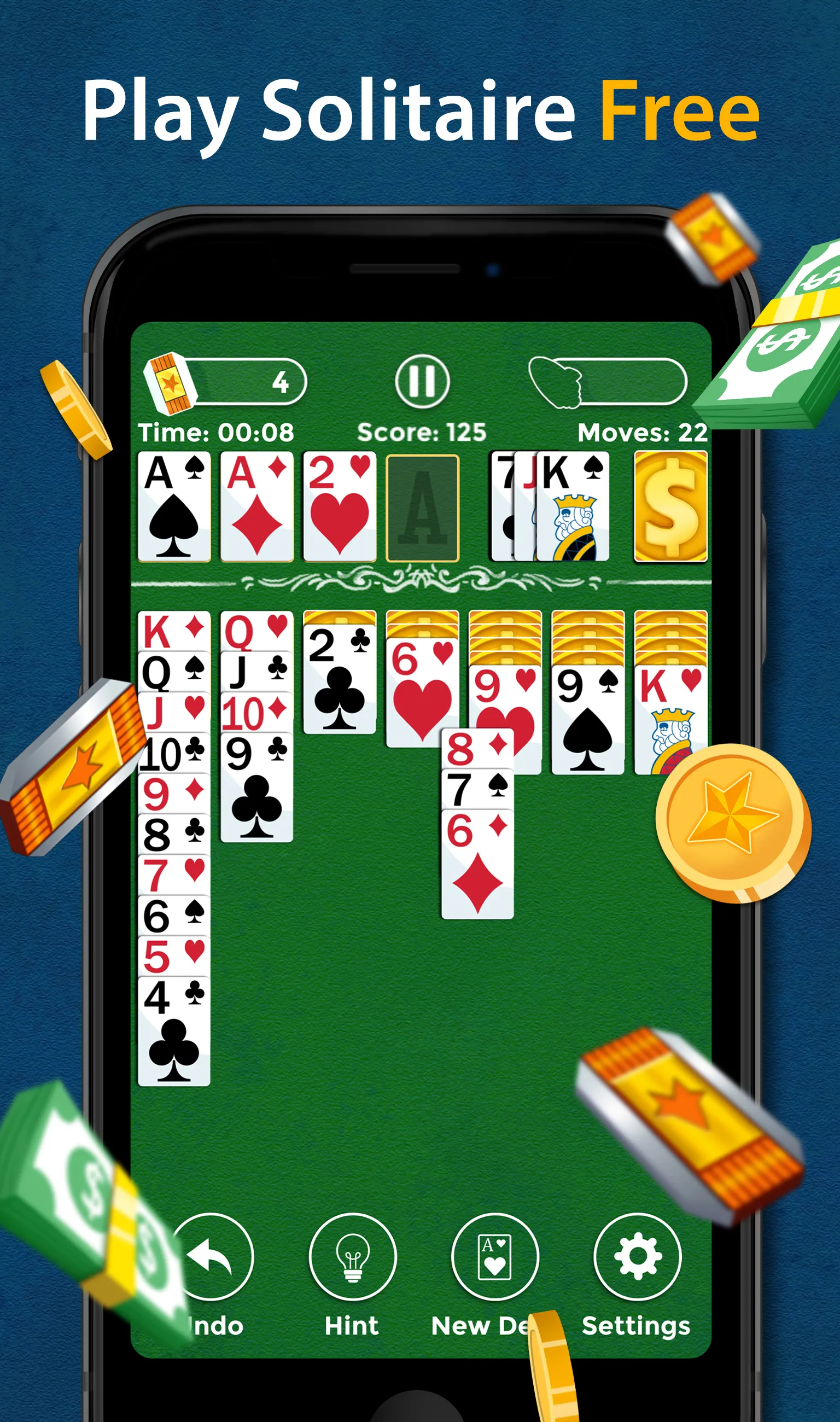 Solitaire - Make Money | Indus Appstore | Screenshot