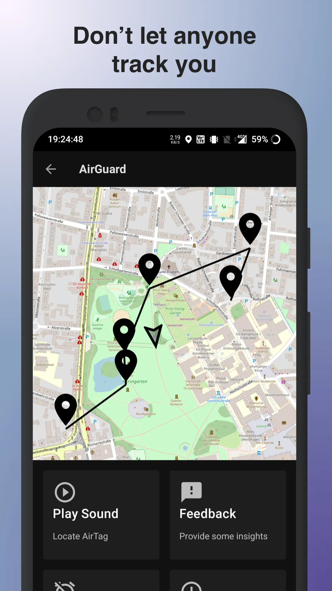 AirGuard - AirTag protection | Indus Appstore | Screenshot