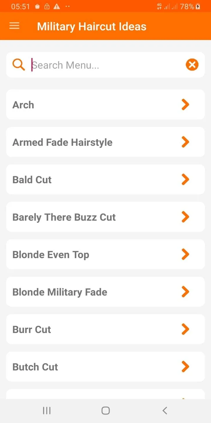 Military Haircut Ideas | Indus Appstore | Screenshot