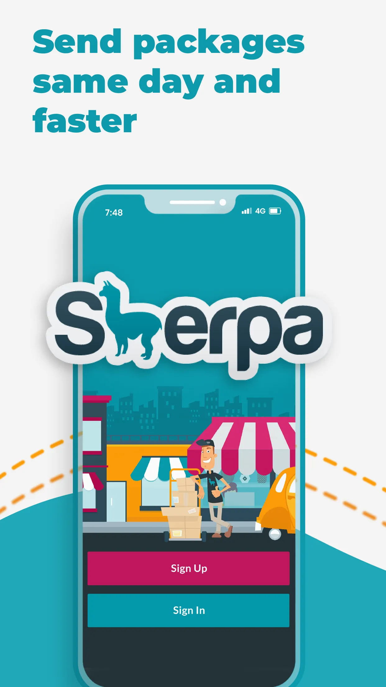 Sherpa Sender | Indus Appstore | Screenshot