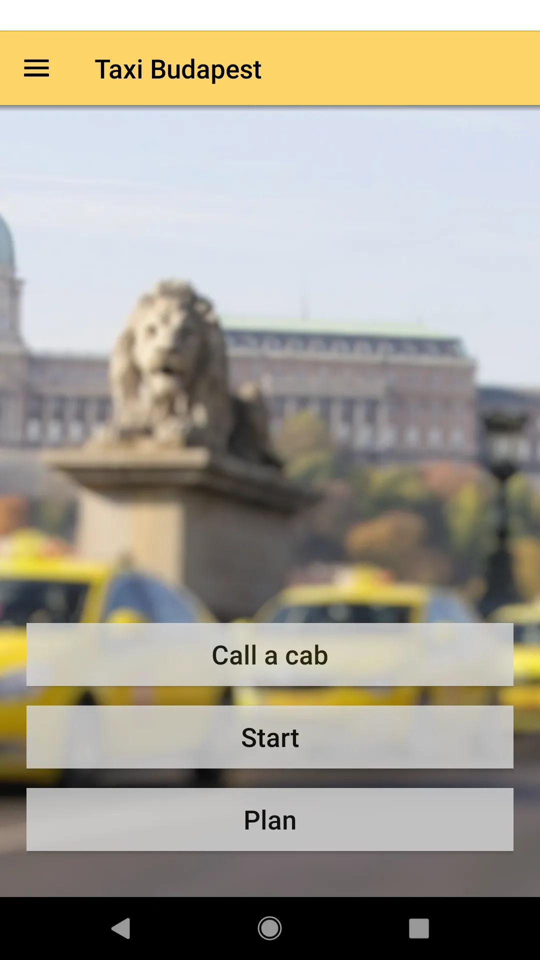 TaxiBudapest | Indus Appstore | Screenshot