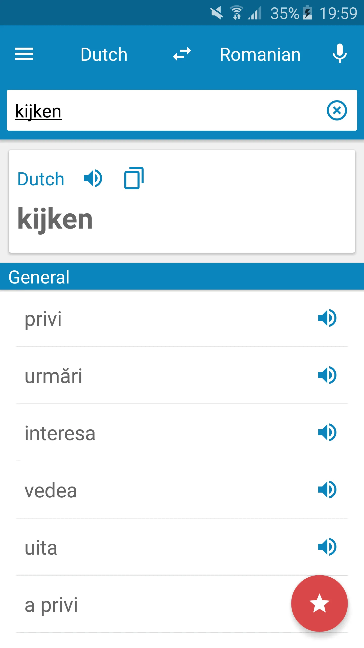 Dutch-Romanian Dictionary | Indus Appstore | Screenshot