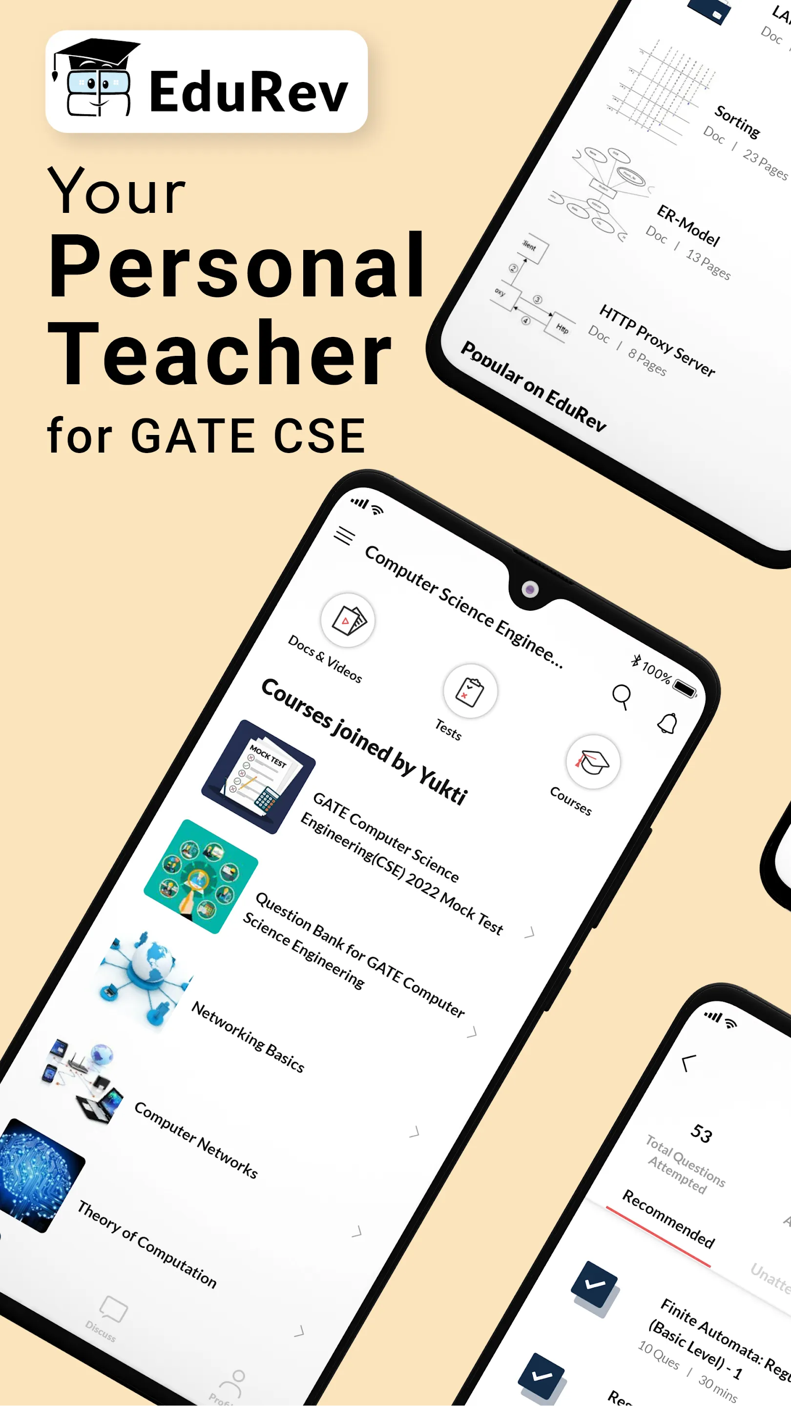 GATE CSE 2025 Exam Prep & Test | Indus Appstore | Screenshot