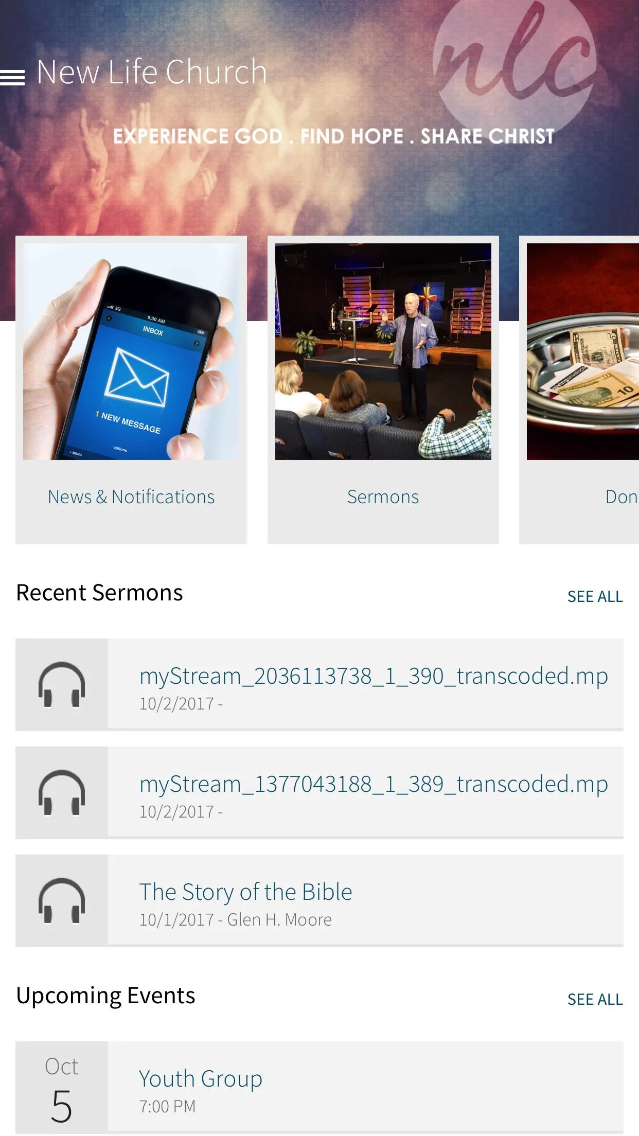 New Life Church | Indus Appstore | Screenshot