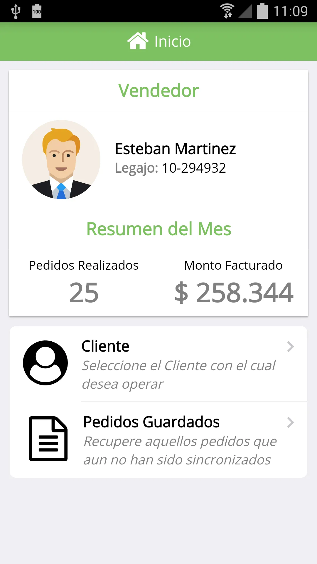 Punto de Pedido Móvil VENDEDOR | Indus Appstore | Screenshot