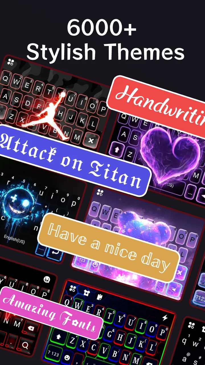 Neon Red Heartbeat Theme | Indus Appstore | Screenshot
