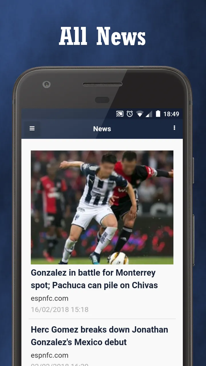 Monterrey Club News | Indus Appstore | Screenshot