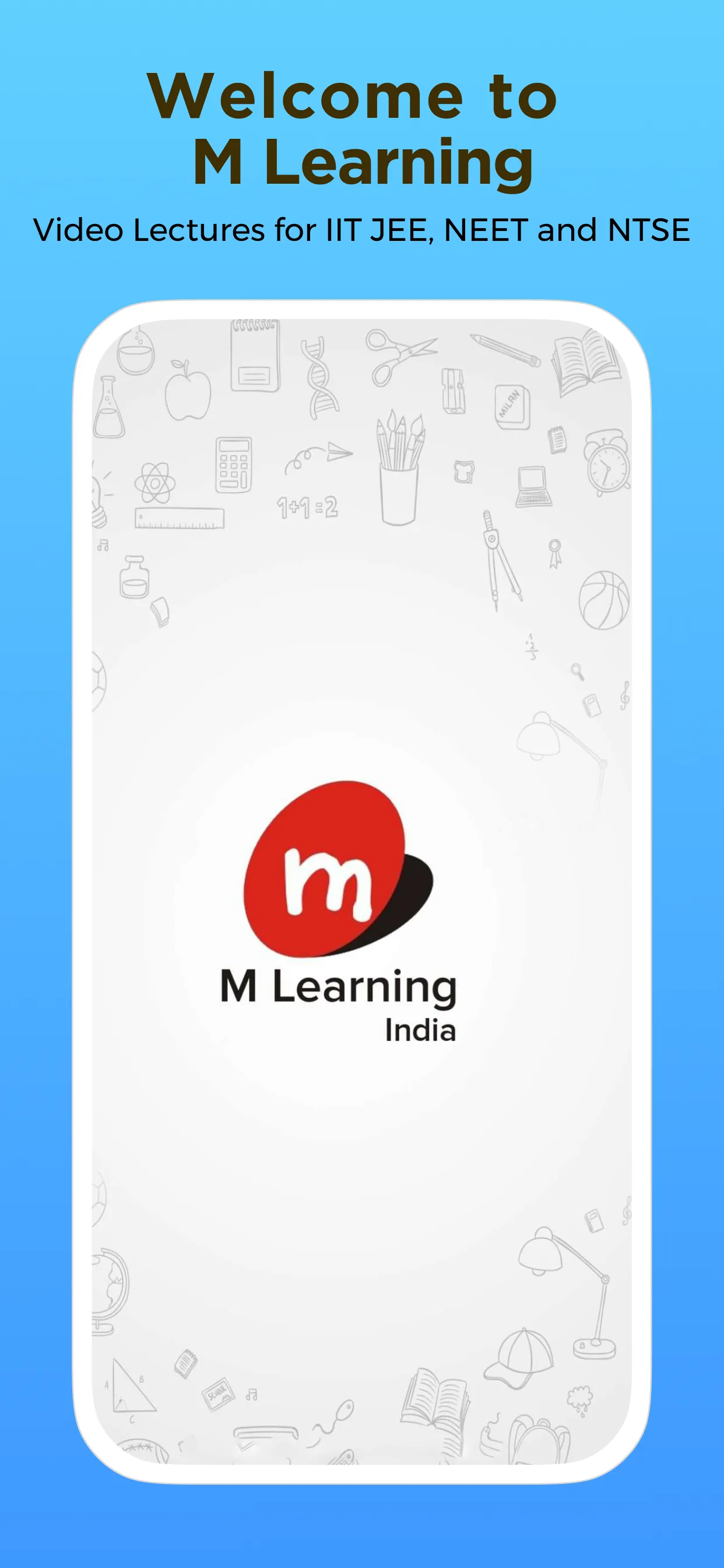 M Learning India- NEET, IITJEE | Indus Appstore | Screenshot