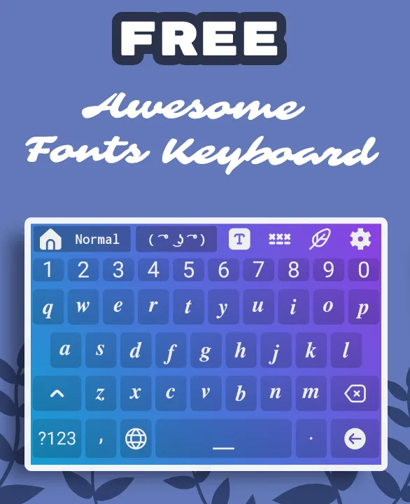 Amazing Fonts Keyboard | Indus Appstore | Screenshot