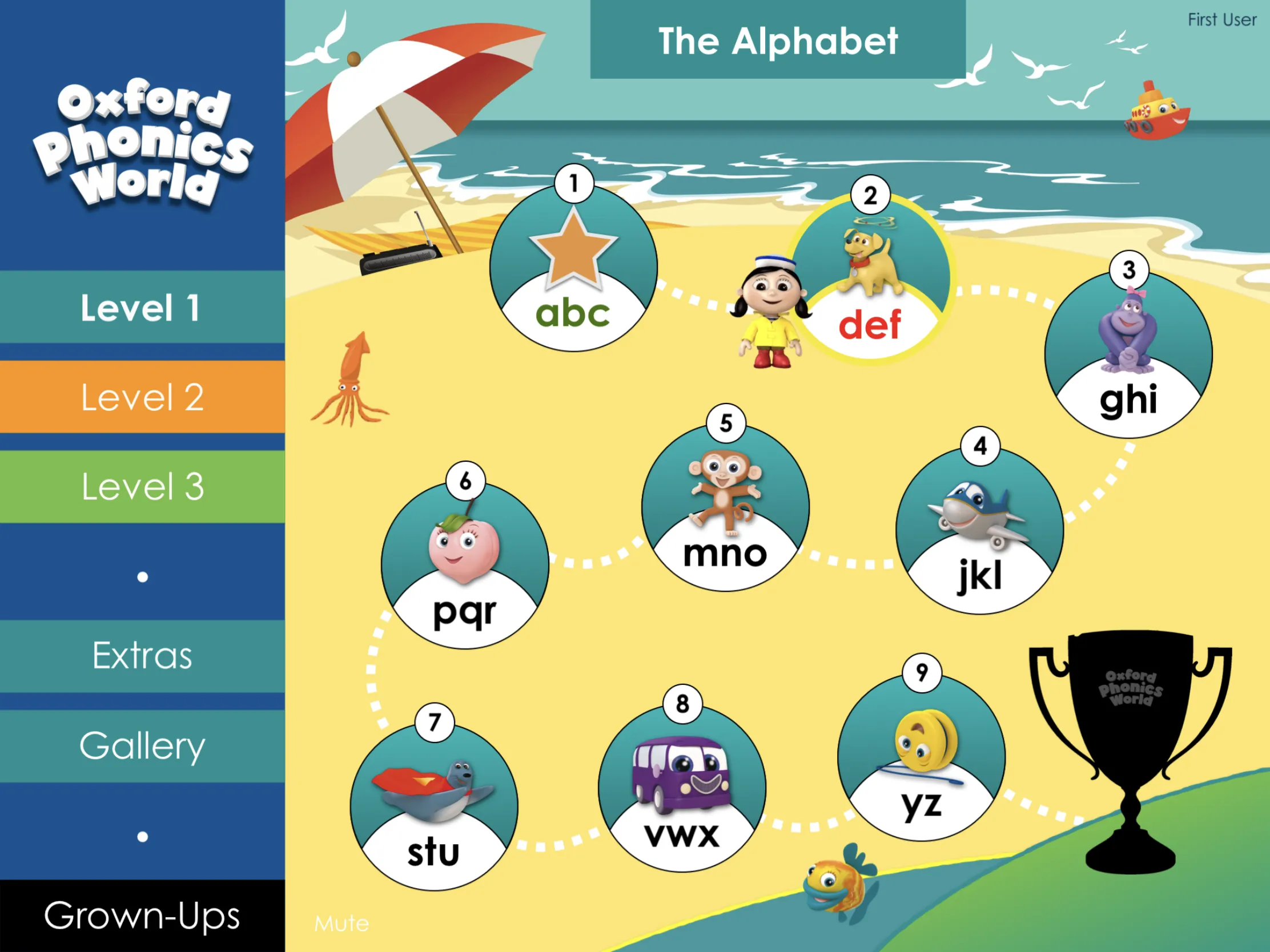 Oxford Phonics World: School | Indus Appstore | Screenshot