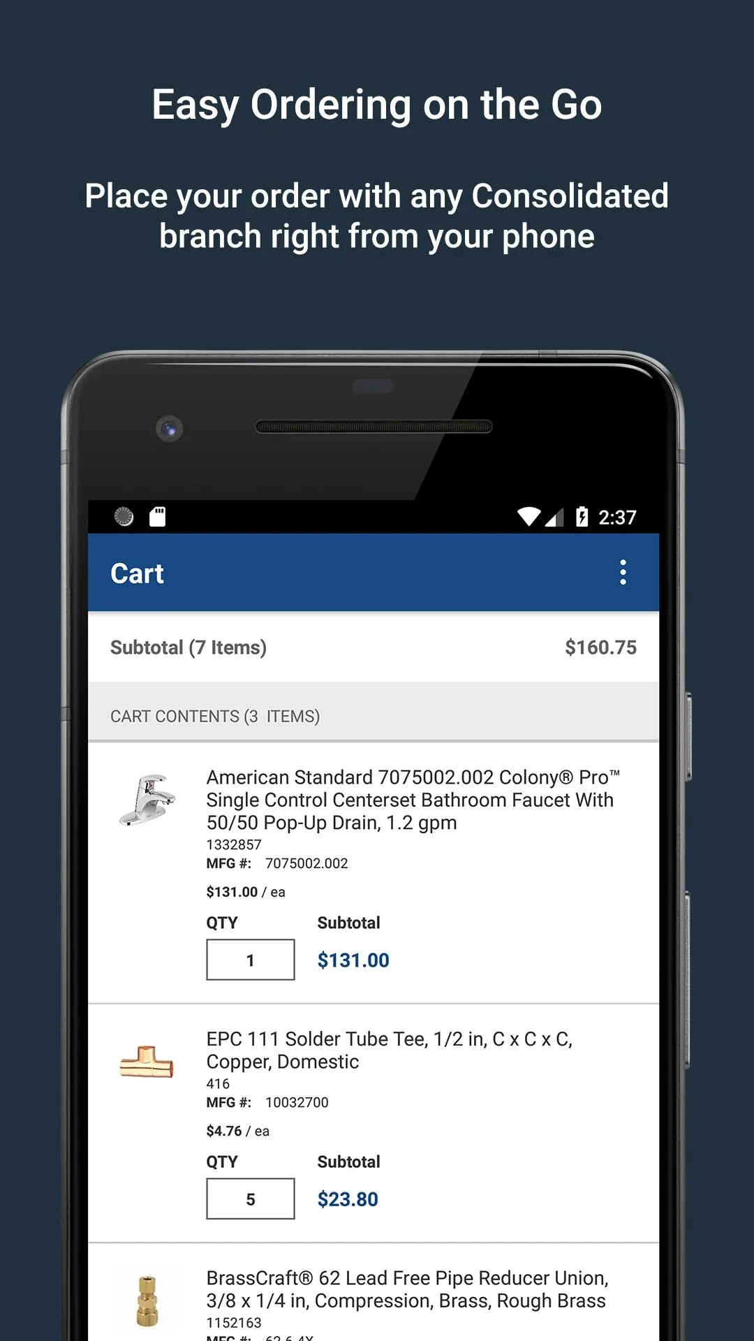 Consolidated Supply Co. | Indus Appstore | Screenshot