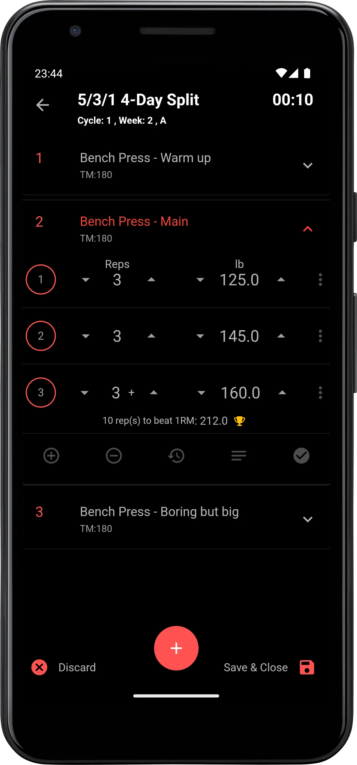 Lift4Fit: Gym & Workout Log | Indus Appstore | Screenshot