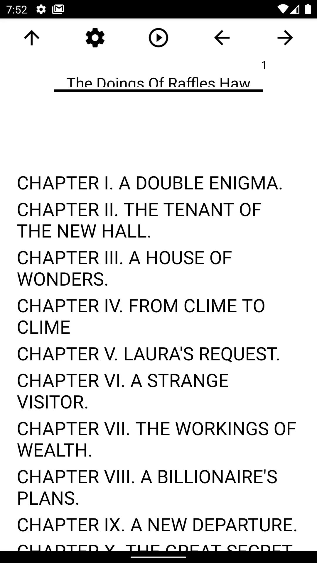 Book, The Doings Of Raffles Ha | Indus Appstore | Screenshot