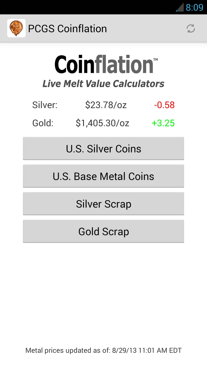 Coinflation - Gold & Silver Me | Indus Appstore | Screenshot