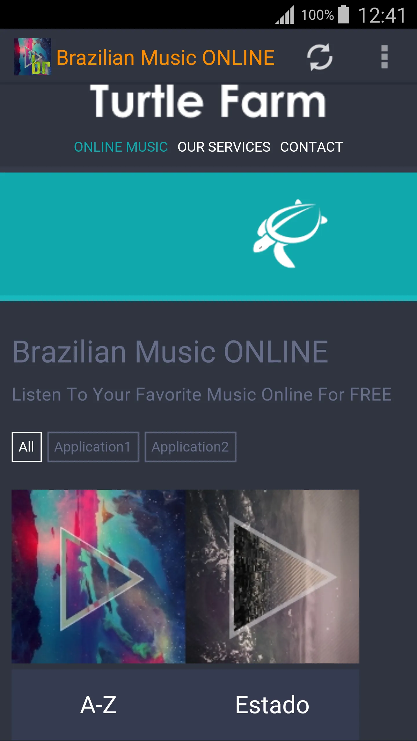 Brazilian Music ONLINE | Indus Appstore | Screenshot