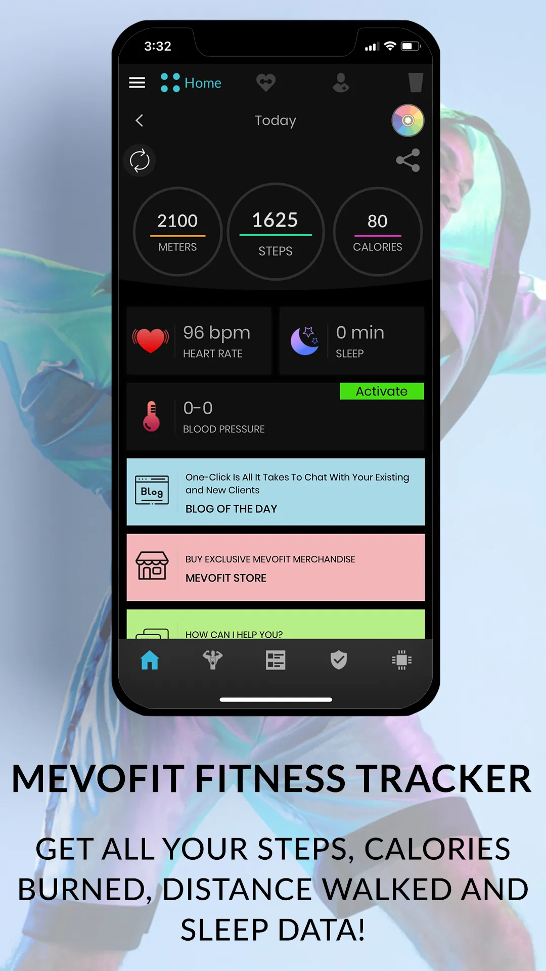 MevoFit Fitness Tracker | Indus Appstore | Screenshot