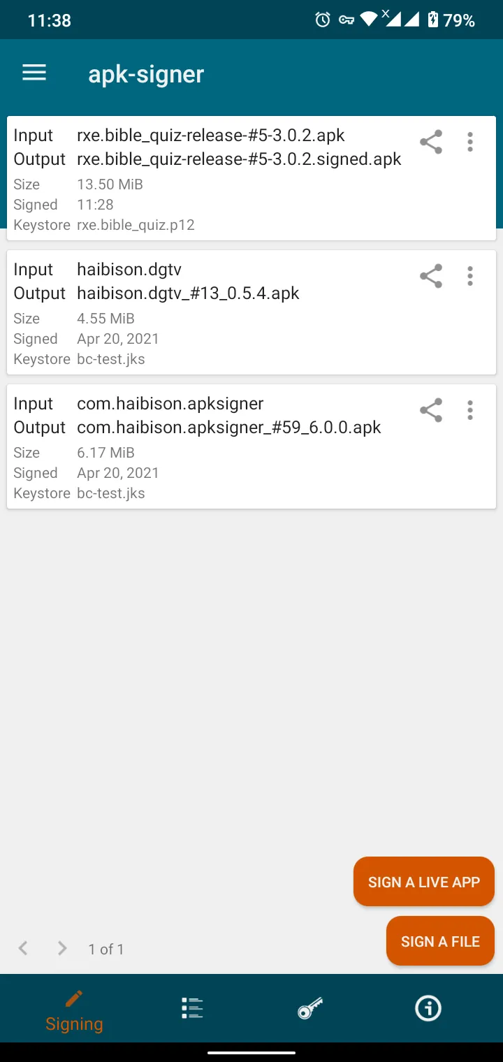 apk-signer | Indus Appstore | Screenshot