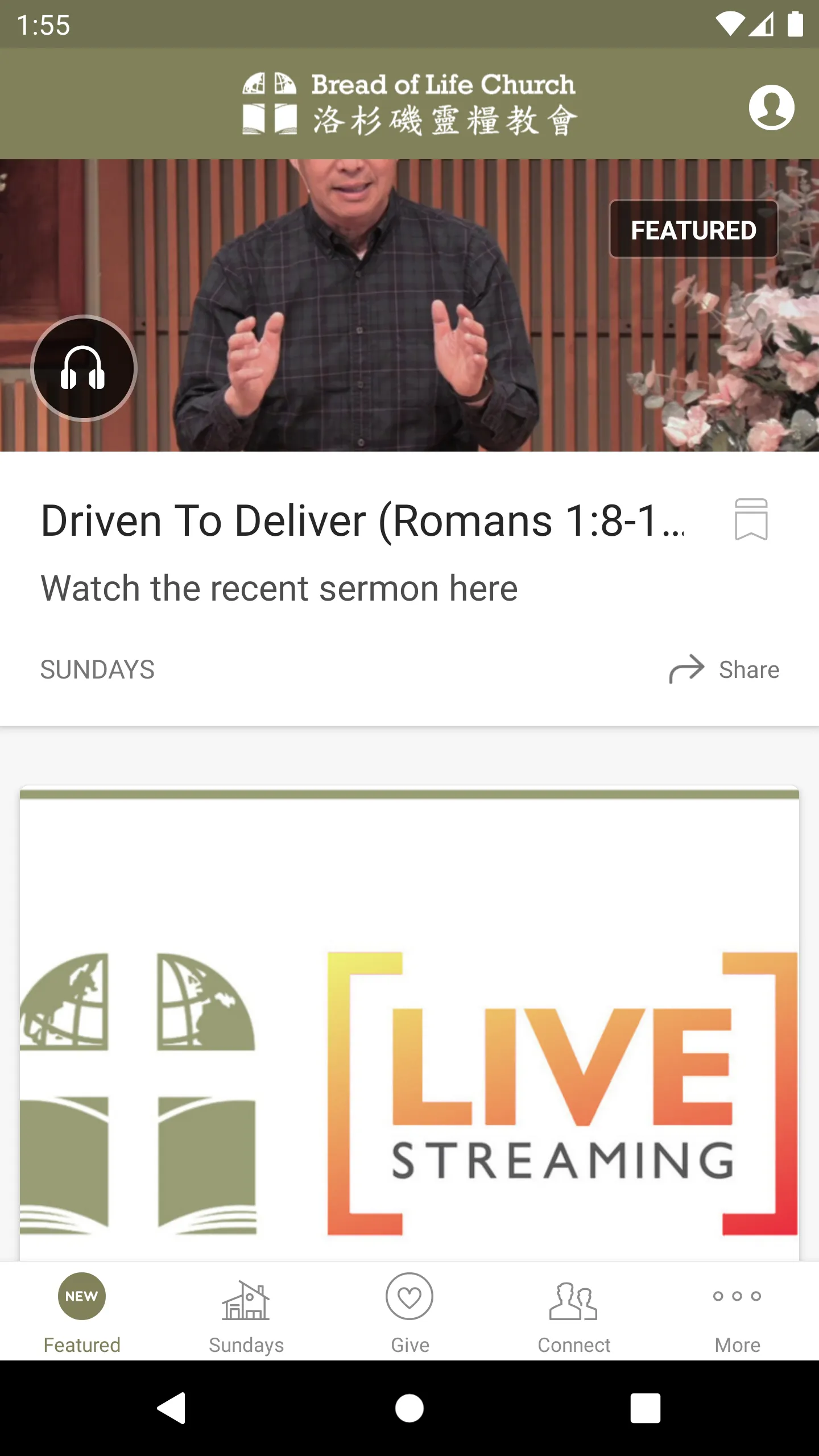 BOL Church Torrance | Indus Appstore | Screenshot