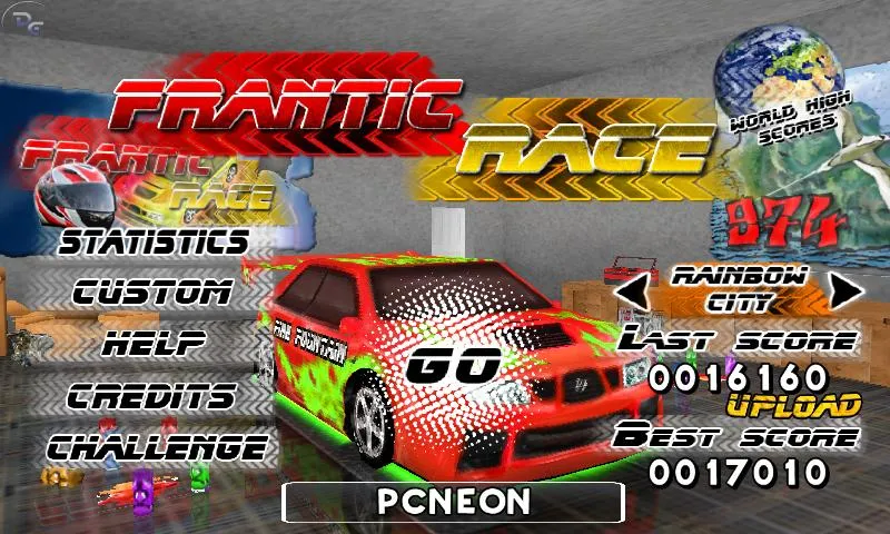 Frantic Race Free | Indus Appstore | Screenshot