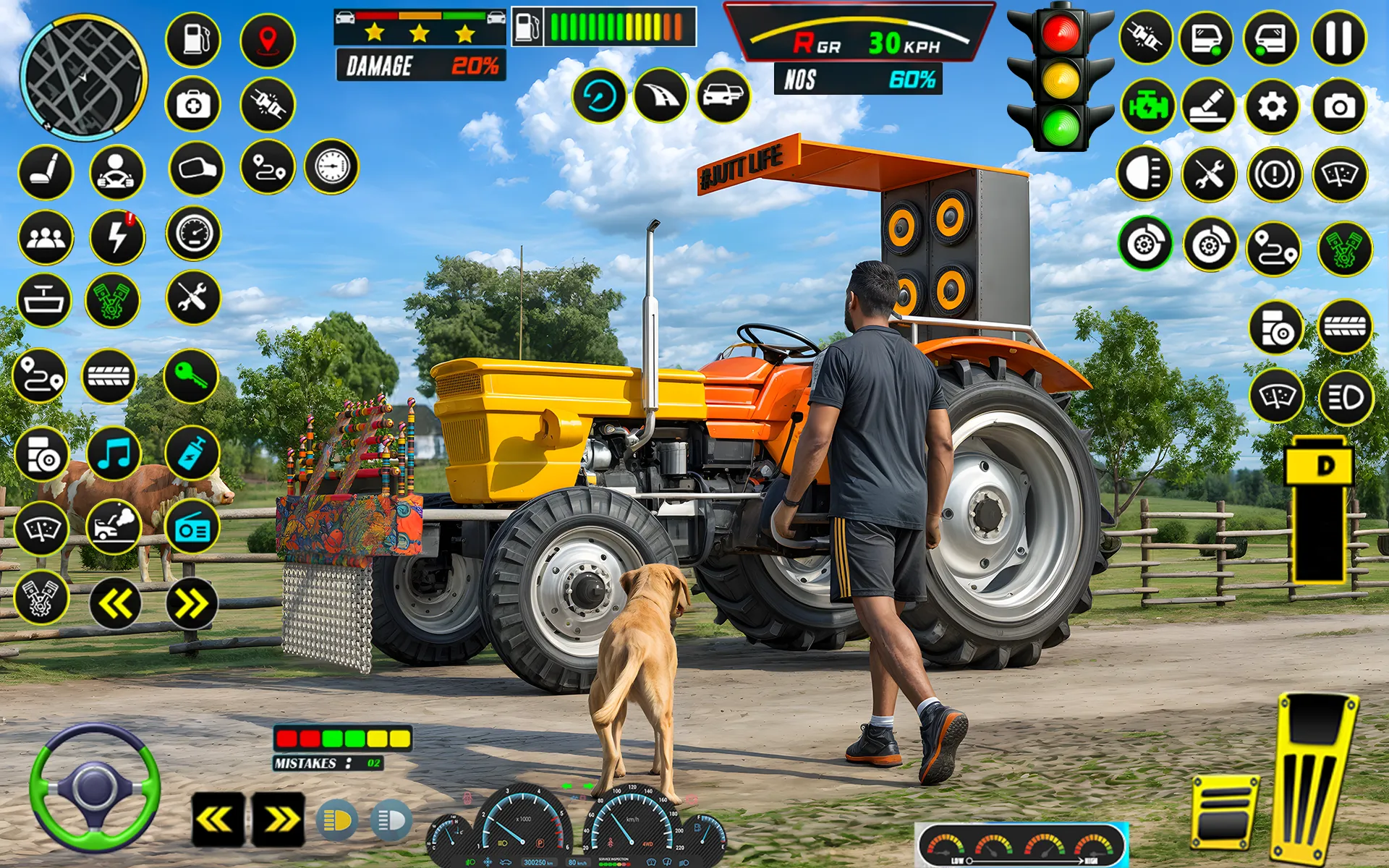 Farming Tractor Game Simulator | Indus Appstore | Screenshot
