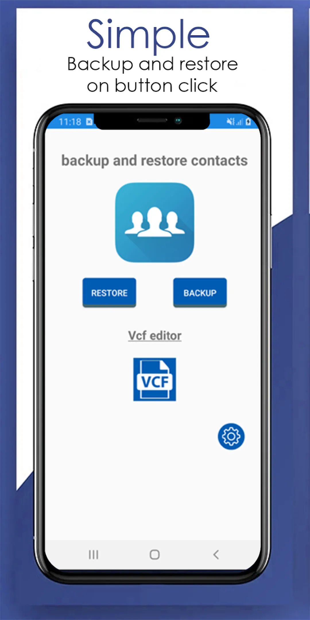 Recover Contacts + Backup | Indus Appstore | Screenshot