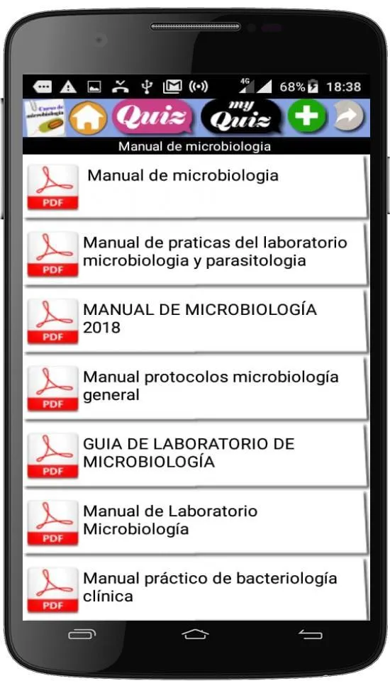 Curso de microbiología | Indus Appstore | Screenshot