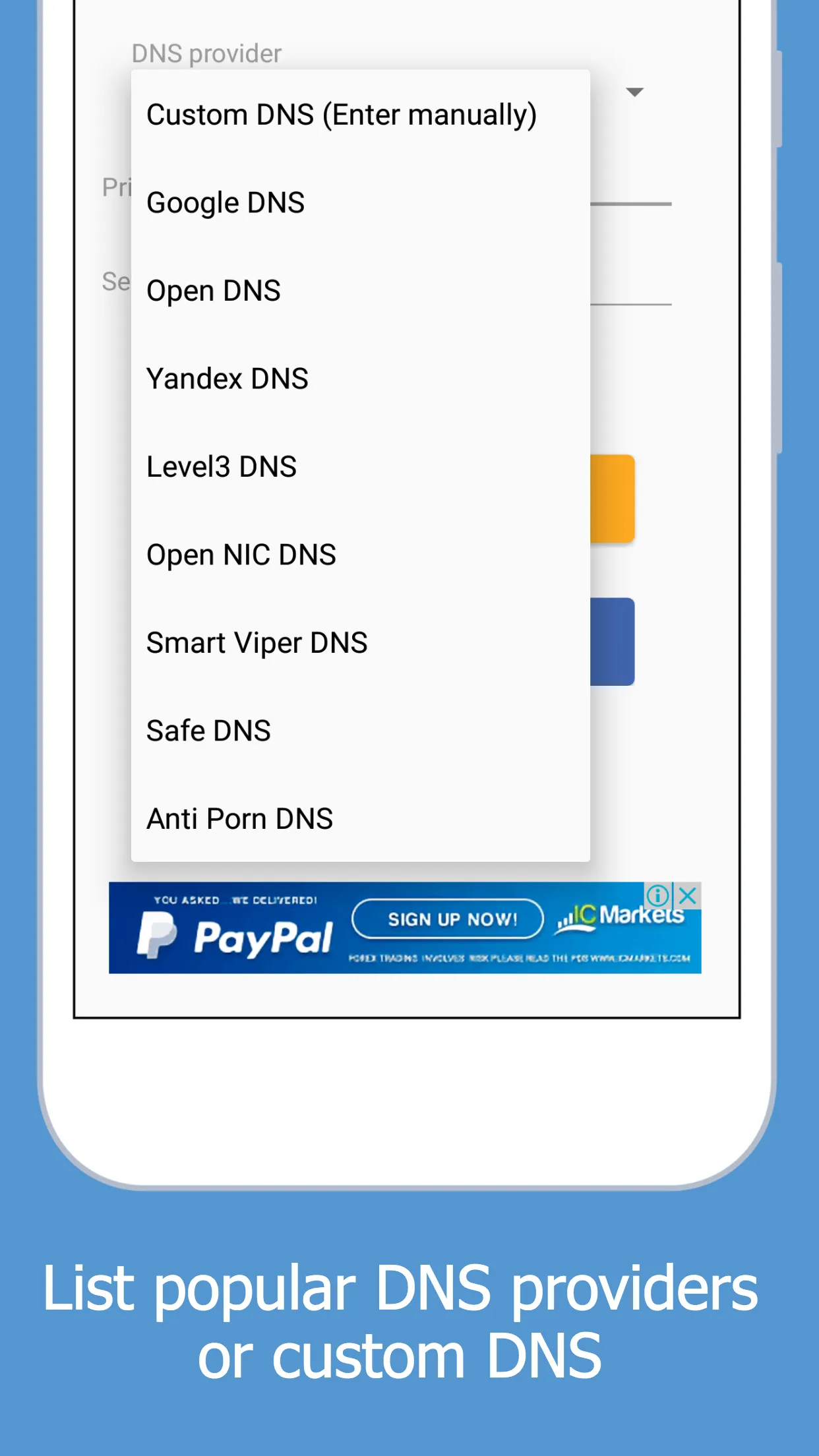 Change DNS (No Root 3G/Wifi) | Indus Appstore | Screenshot