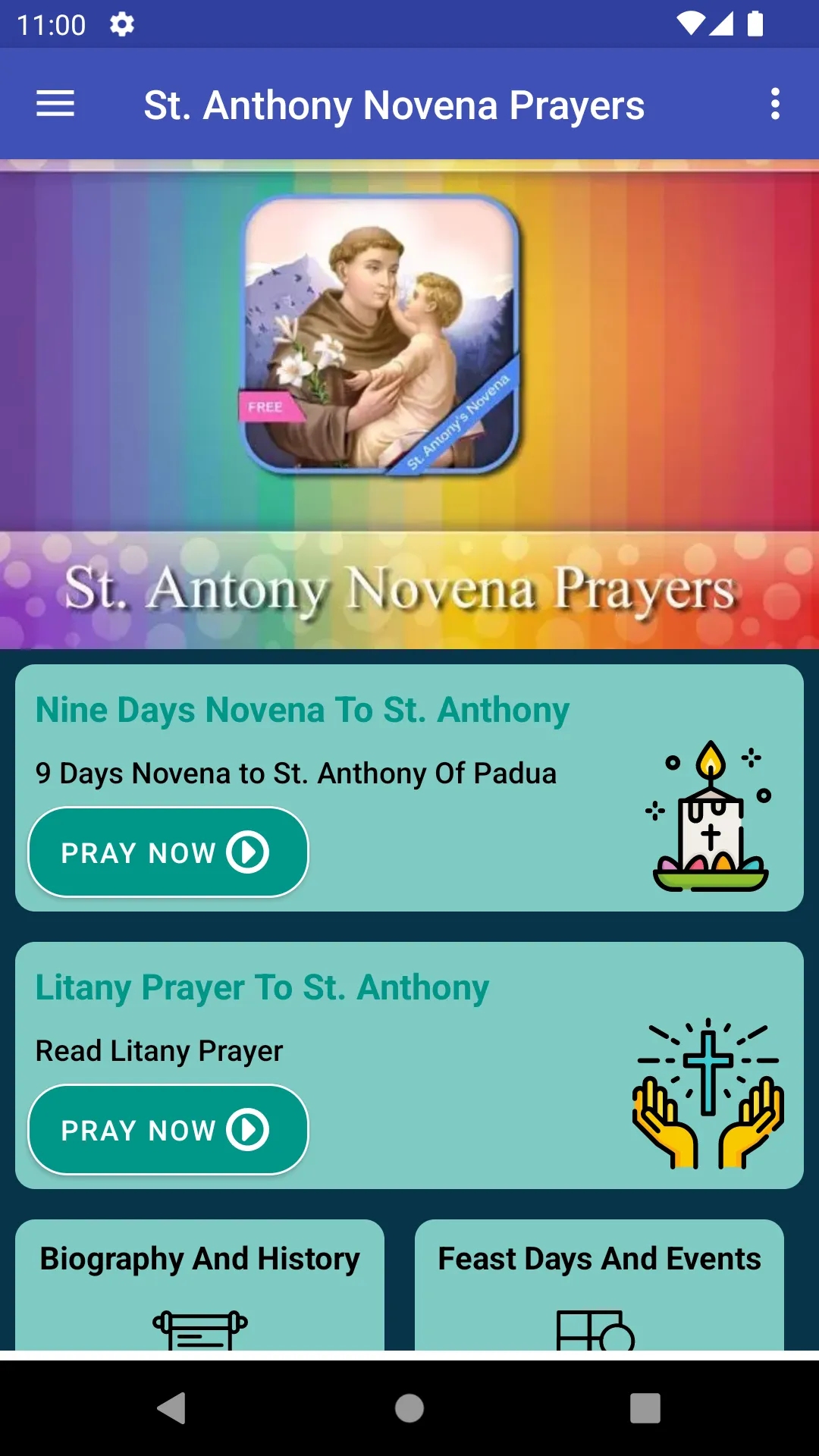 St Anthony Novena Prayers | Indus Appstore | Screenshot