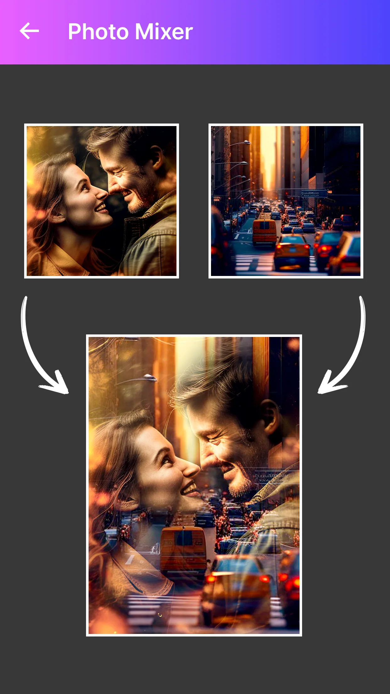 Photo Mixer - Photo Blender | Indus Appstore | Screenshot