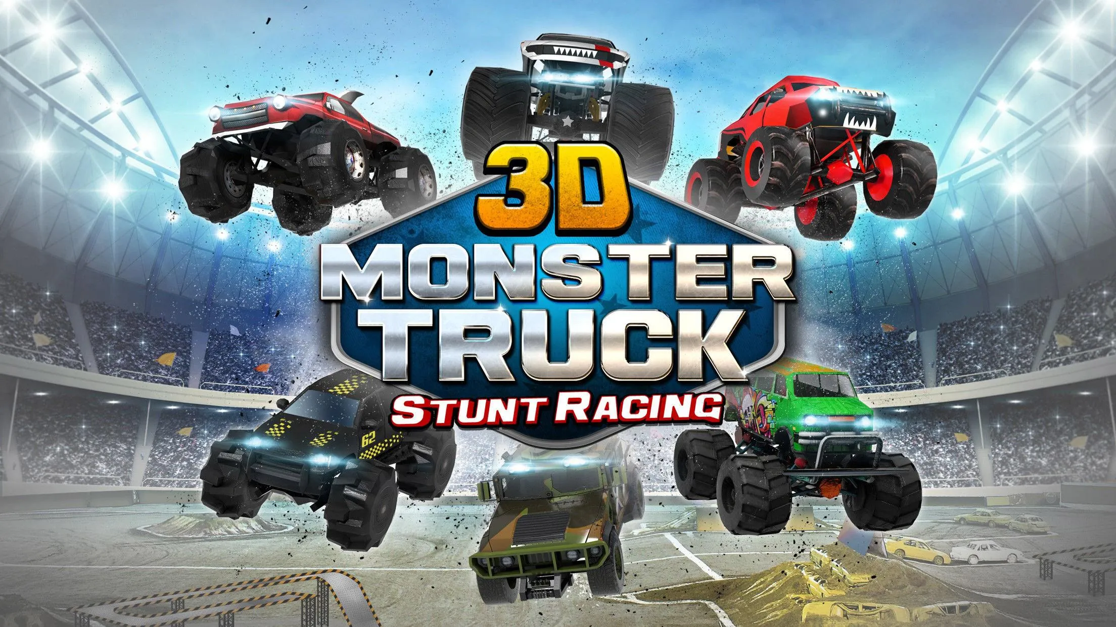 3D Monster Truck Parking Game | Indus Appstore | Screenshot