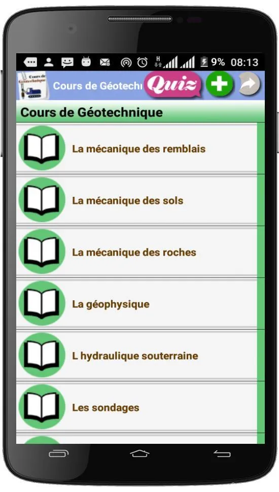 Cours de Géotechnique | Indus Appstore | Screenshot