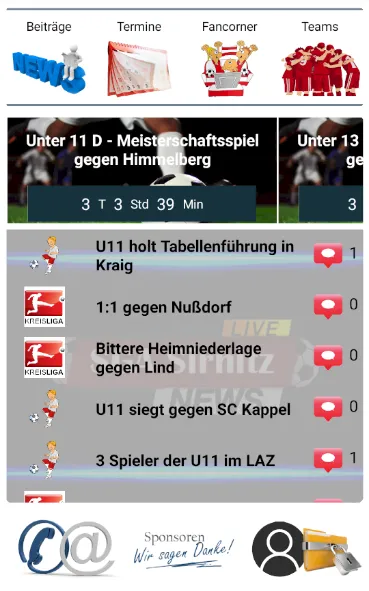 SGA Fussball | Indus Appstore | Screenshot