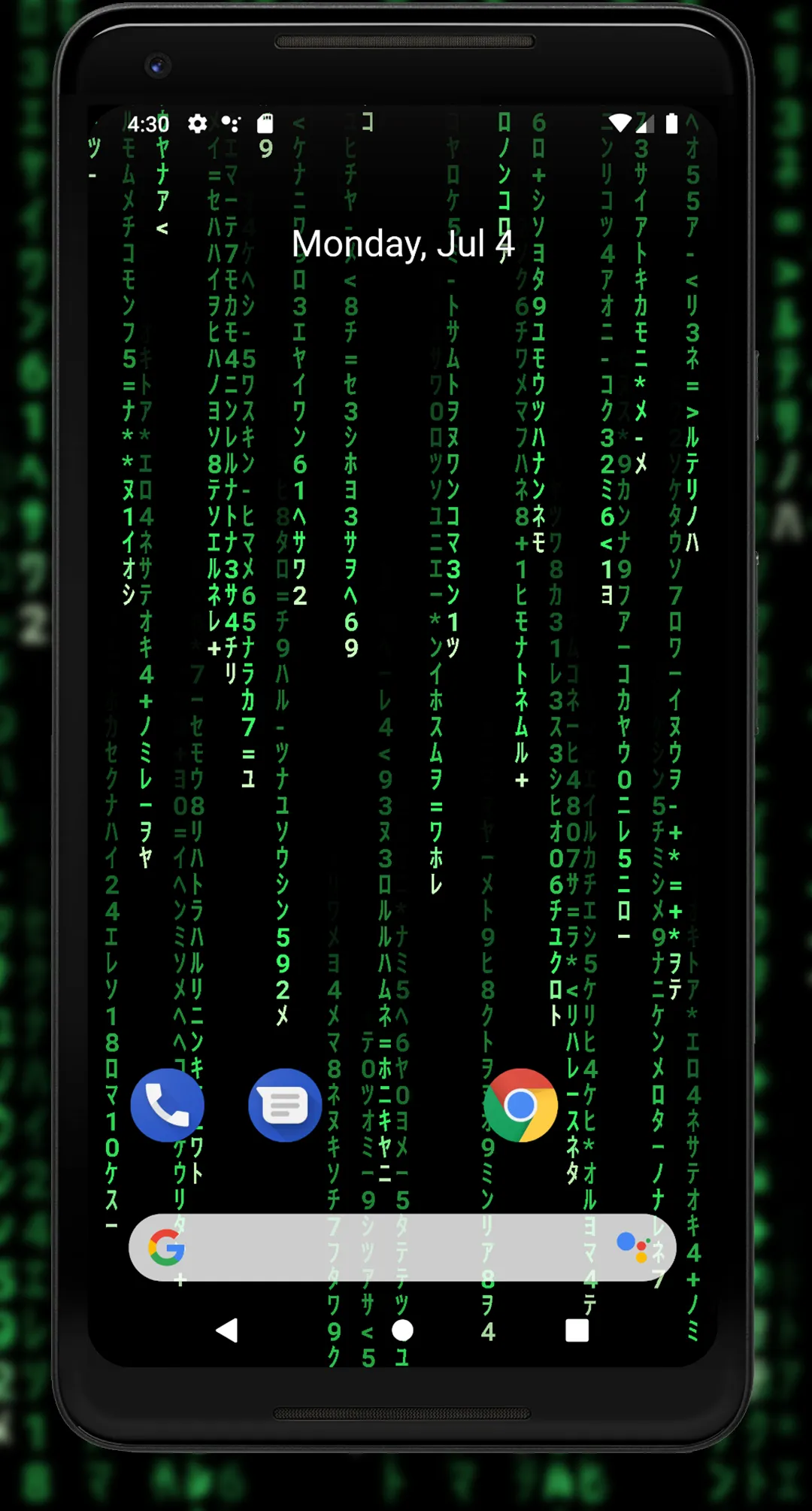 Matrix Live Wallpaper | Indus Appstore | Screenshot