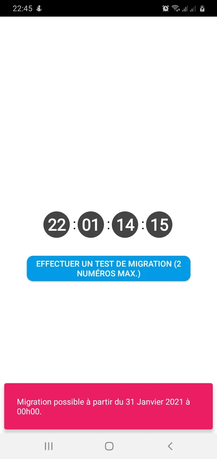 Migration Numéros | Indus Appstore | Screenshot