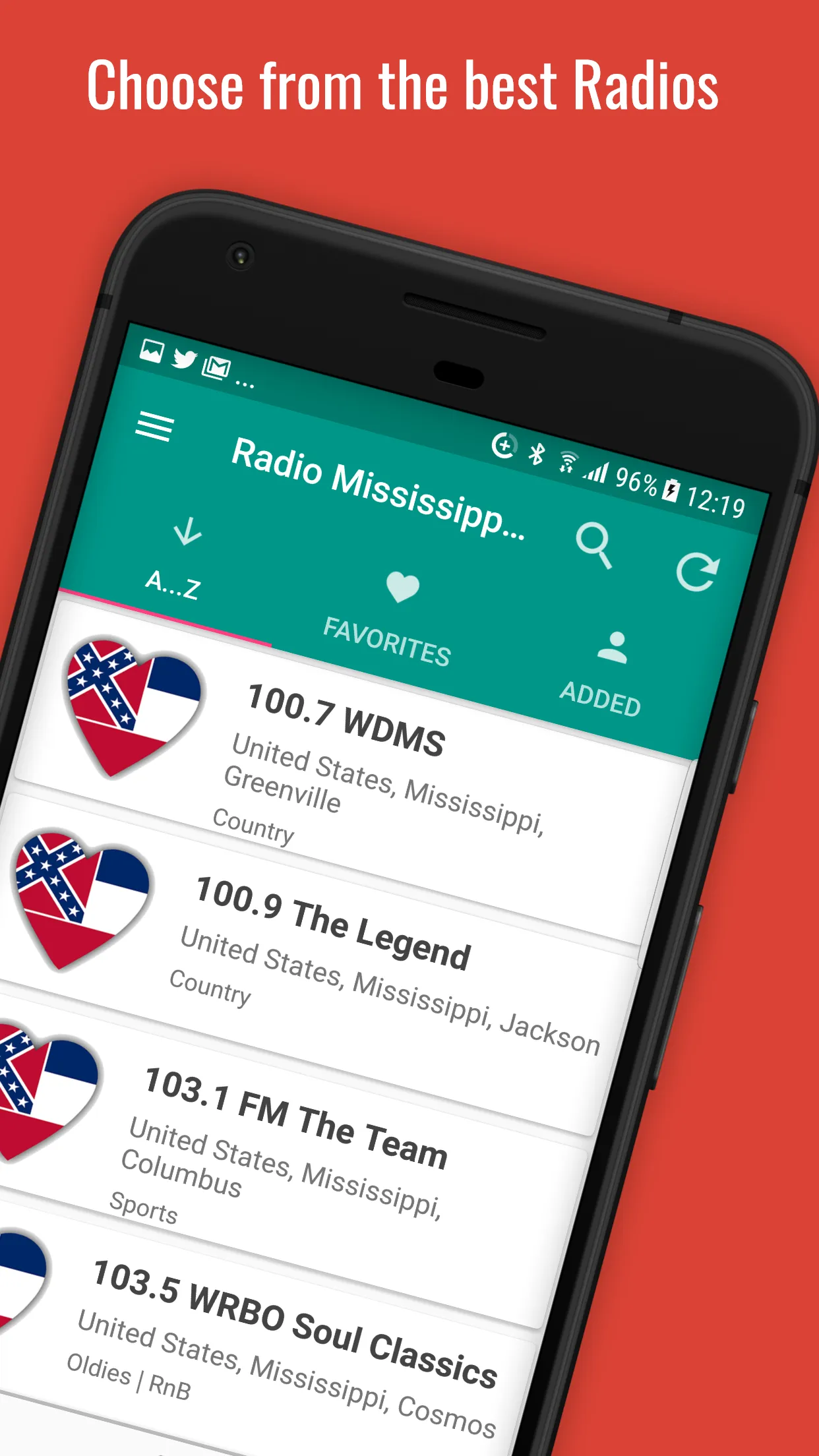 Mississippi Radio Stations | Indus Appstore | Screenshot