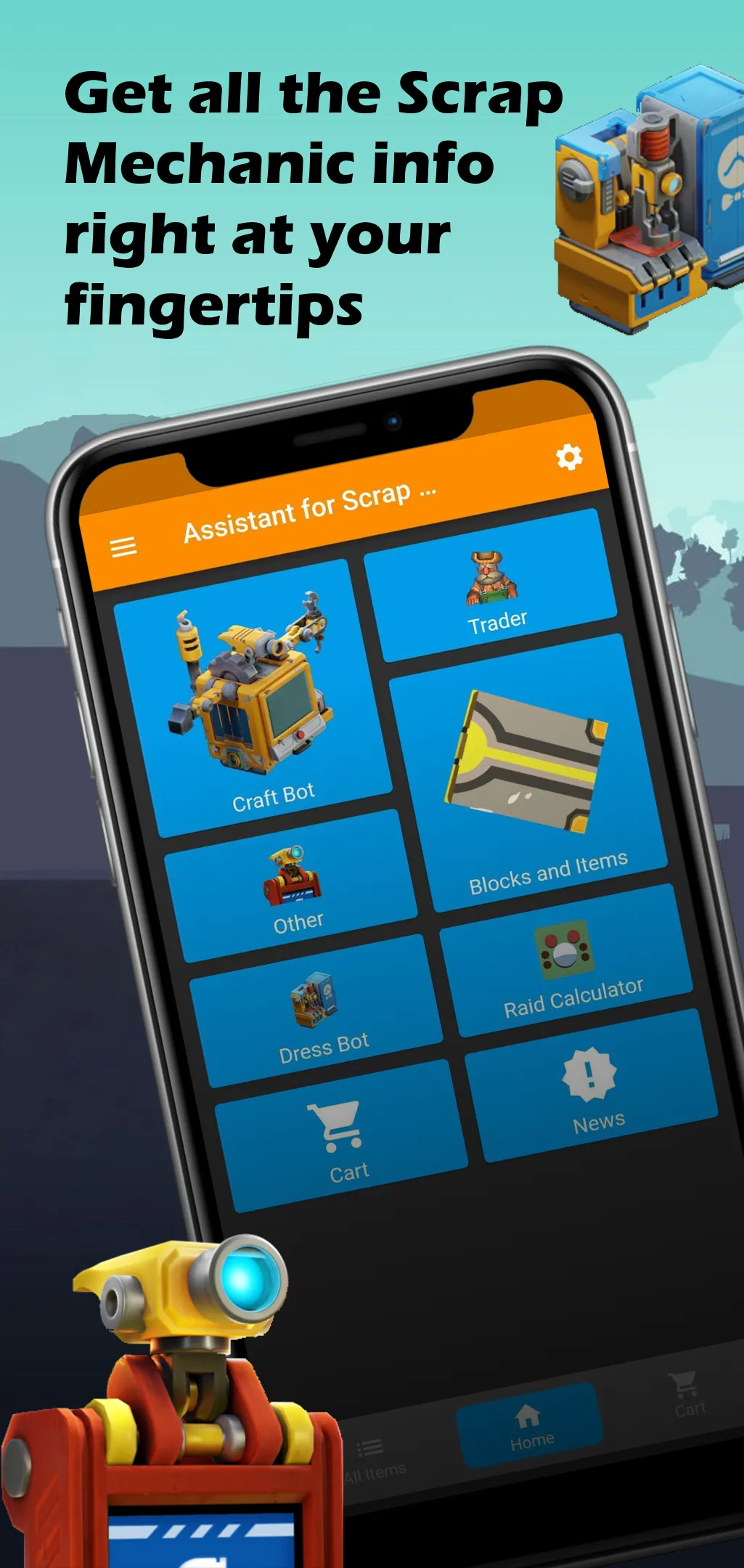 Assistant for Scrap Mechanic | Indus Appstore | Screenshot