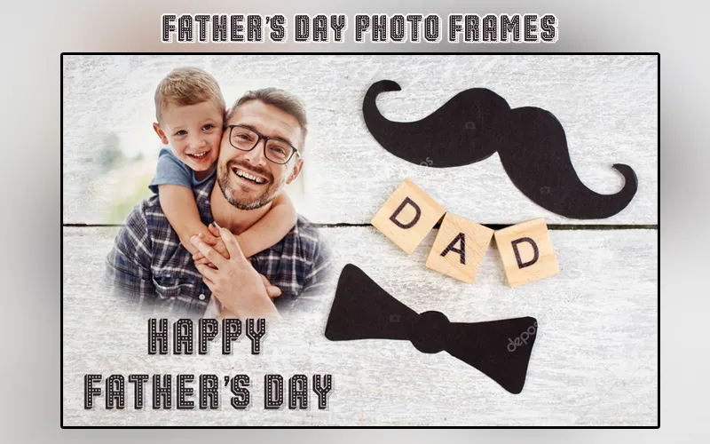 Father's Day Photo Frames 2023 | Indus Appstore | Screenshot