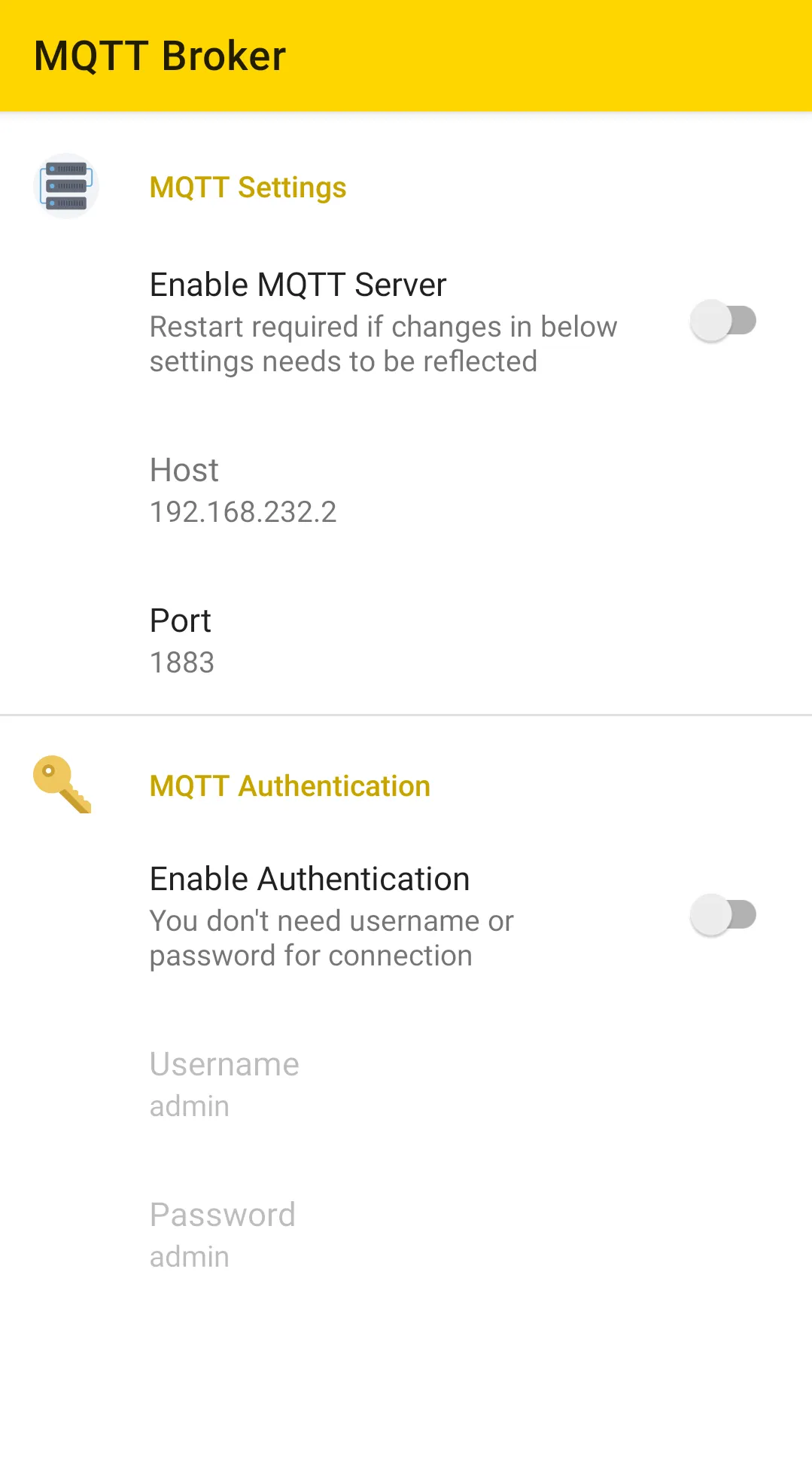 MQTT Broker | Indus Appstore | Screenshot