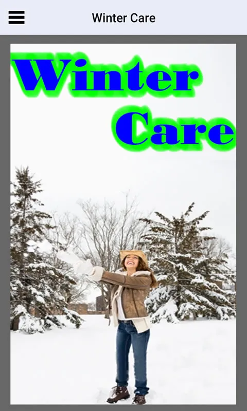 Winter Care | Indus Appstore | Screenshot